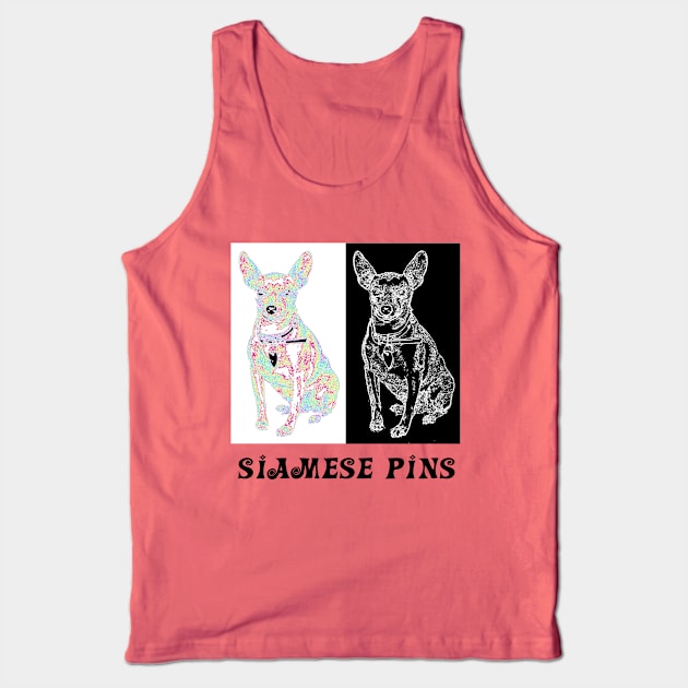 Siamese Pins Tank Top by amigaboy